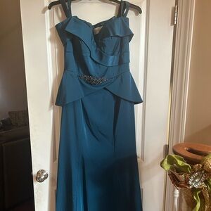 Blue feriani dress worn once for a wedding.